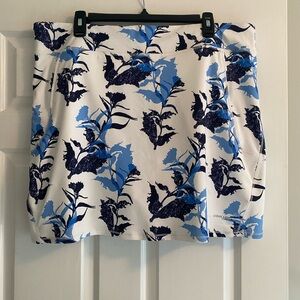 CB Drytec Annika Floral Golf Skort Size XL
